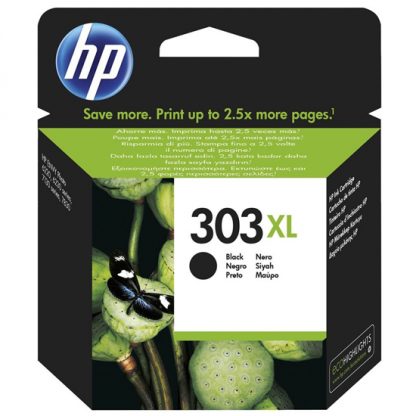 Cartucho Tinta Original HP 303XL Negro T6N04AE