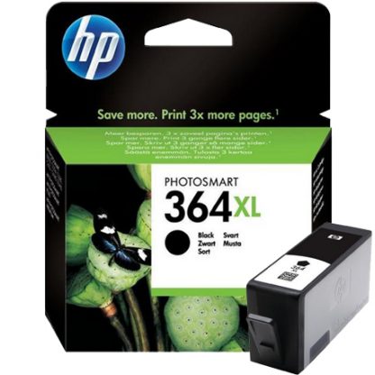 Cartucho HP 364XL Alta Capacidad Original Negro - CN684EE