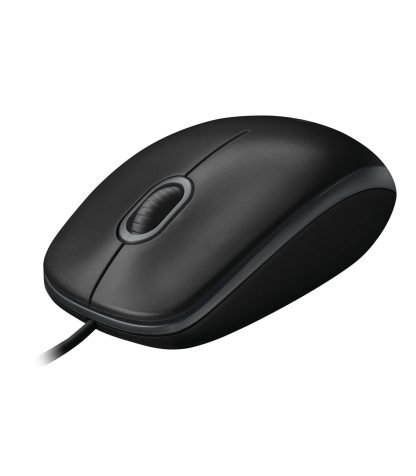 Raton Logitech B100 Optico Con Cable USB Negro - Imagen 3