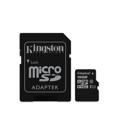 Micro SD Kingston 16 GB. Class10 SDHC