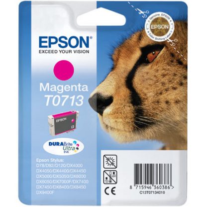Cartucho Inkjet original C13T071340B0 Epson T0713 Magenta