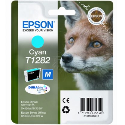 Cartucho Inkjet original C13T12824010 Epson T1282 Cyan