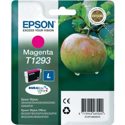 Cartucho Inkjet original C13T12934010 Epson T1293 Magenta