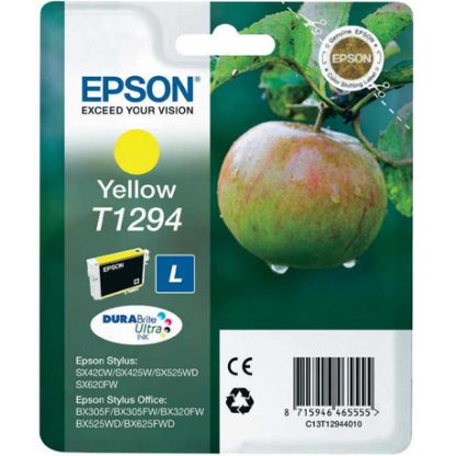 Cartucho Inkjet original C13T12944010 Epson T1294 Amarillo