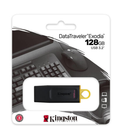 Pendrive Kingston Datatraveler Exodia 128gb Usb 3.2 - Imagen 3