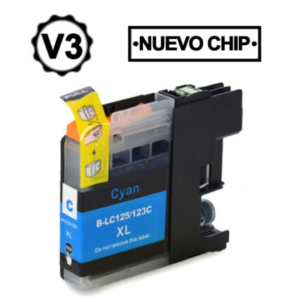 Cartucho Compatible LC123C Cyan