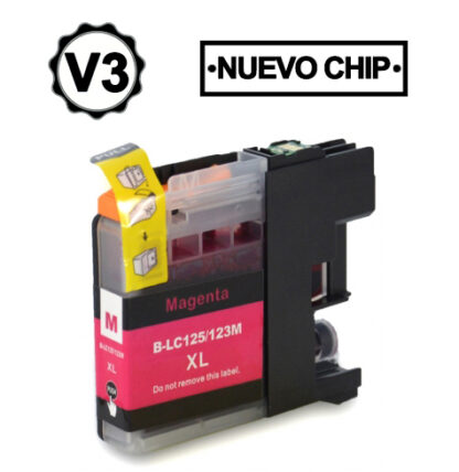 Cartucho Compatible LC123M Magenta