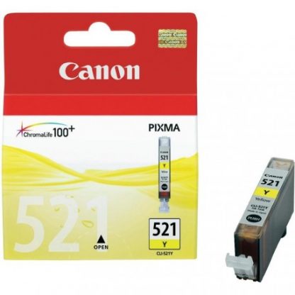 Cartucho Canon Original CLI521Y Amarillo