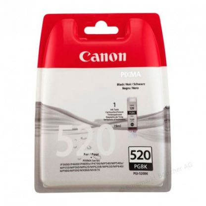 Cartucho Canon Original PGI520BK Negro