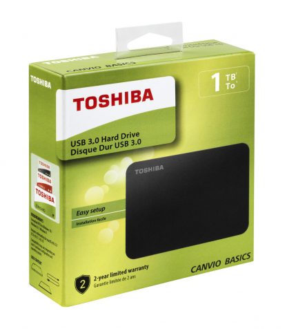 Disco Duro Externo Toshiba Canvio 1 TB. USB 3.0(Canon incluido) - Imagen 2