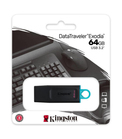Pendrive Kingston 64 GB. USB 3.2 - Imagen 3