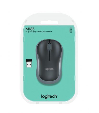 Raton Logitech M185 Optico Inalambrico Gris - Imagen 3
