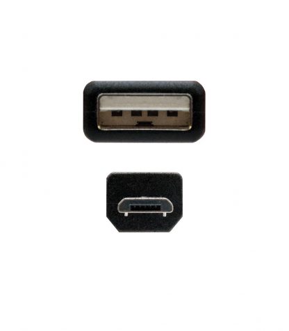 Cable USB2.0 a MicroUSB  1.8mts. - Imagen 2
