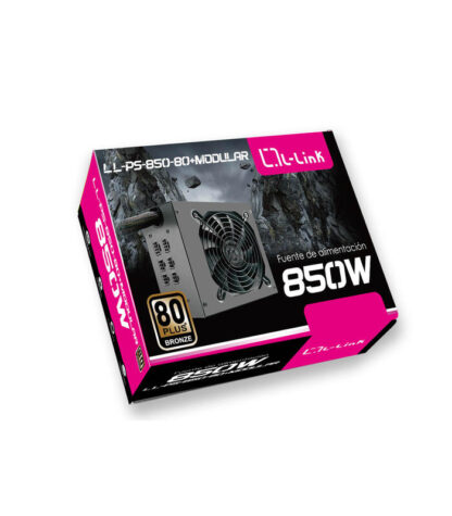Fuente Alimentacion 850W LL-PS-850-80+MODULAR (8) (D) - Imagen 2