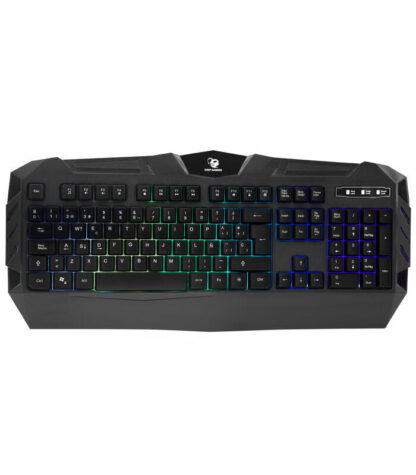 Teclado CoolBox DeepGaming RGB Multimedia (Con Cable USB)