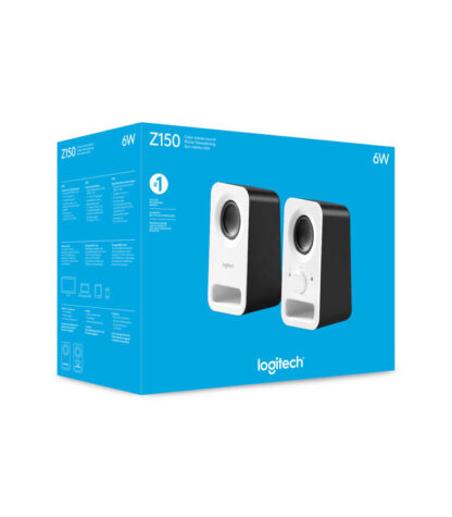 Altavoces Logitech Z150 2.0 Blancos (Stereo) - Imagen 2