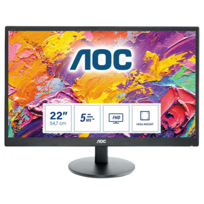 Monitor Aoc 21.5" e2270swhn Led D-Sub , Hdmi