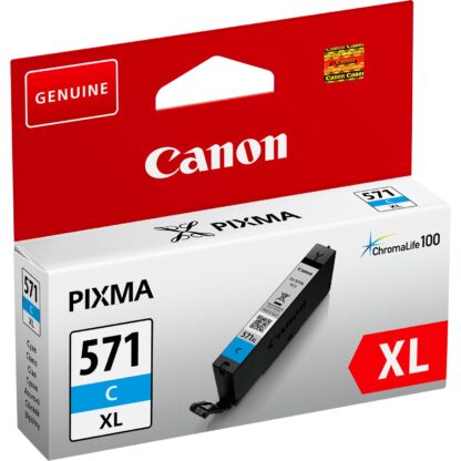 Canon CLI571XL Cyan Cartucho de Tinta Original